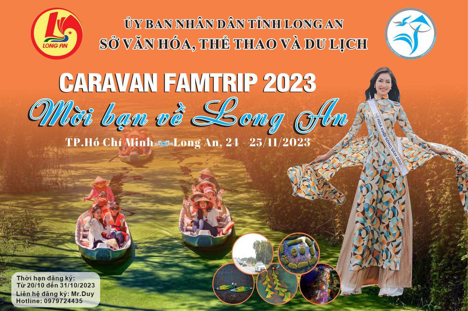 CARAVAN FAMTRIP 2023 - MỜI BẠN VỀ LONG AN